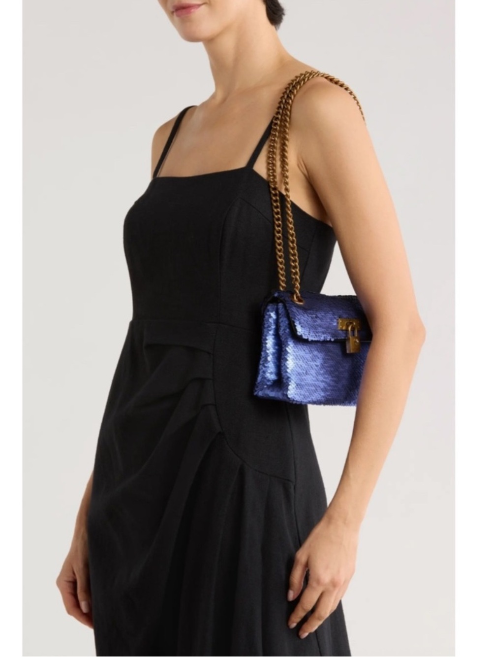 Kurt Geiger Sequin Mini Brixton Crossbody Bag NWT - Picture 3 of 12
